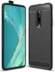 OnePlus 7 Geborsteld TPU Hoesje Zwart afbeelding 1