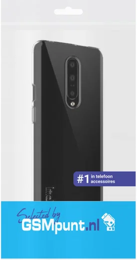 OnePlus 7 Transparant TPU Hoesje afbeelding 3