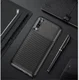 Samsung Galaxy A70 Siliconen Carbon Hoesje Zwart afbeelding 6