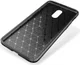 OnePlus 7 Siliconen Carbon Hoesje Zwart afbeelding 11