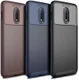OnePlus 7 Siliconen Carbon Hoesje Zwart afbeelding 13