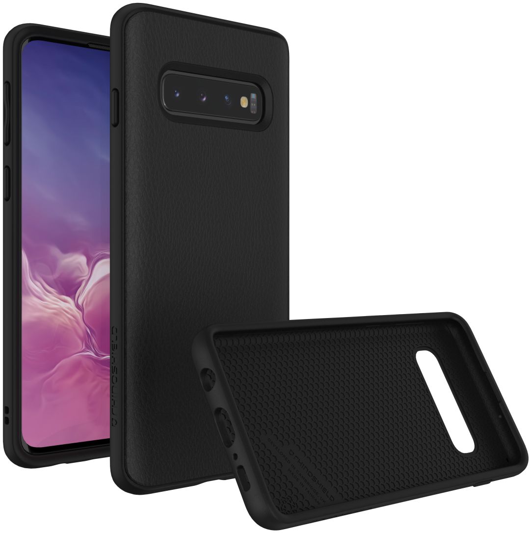 RhinoShield SolidSuit Samsung Galaxy S10 Hoesje Leather afbeelding 1