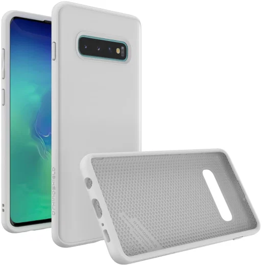 RhinoShield SolidSuit Classic Samsung Galaxy S10 Plus Hoesje Wit afbeelding 4