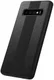 Samsung Galaxy S10 Plus Acryl Hoesje met Kunstleer Coating Zwart afbeelding 2