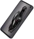 Samsung Galaxy S10 Plus Acryl Hoesje met Kunstleer Coating Zwart afbeelding 3