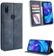 Xiaomi Redmi Note 7 Vintage Portemonnee Hoesje Blauw afbeelding 6