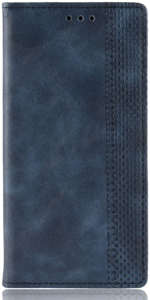 Xiaomi Redmi Note 7 Vintage Portemonnee Hoesje Blauw afbeelding 2