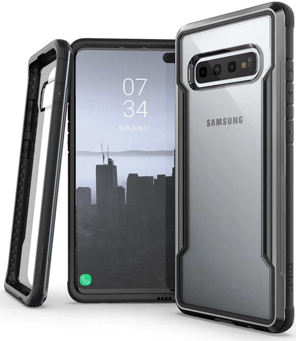 Raptic Shield Samsung Galaxy S10 Hoesje Militair Getest 3M Zwart afbeelding 1