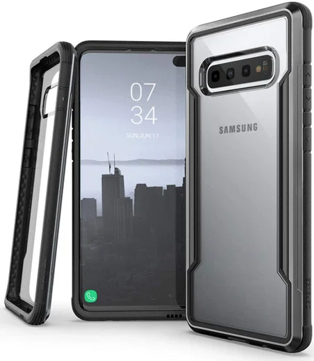 Raptic Shield Samsung Galaxy S10 Hoesje Militair Getest 3M Zwart afbeelding 1