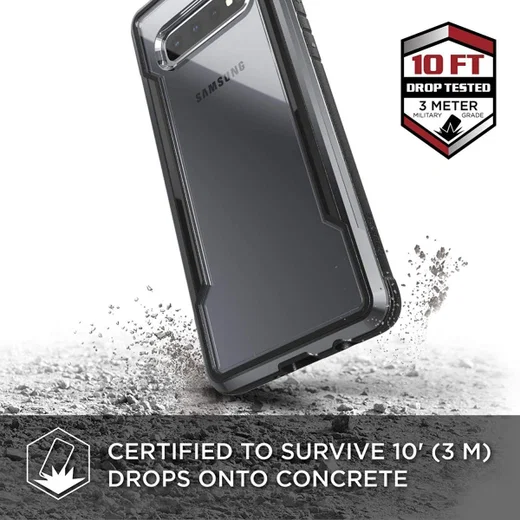 Raptic Shield Samsung Galaxy S10 Hoesje Militair Getest 3M Zwart afbeelding 5