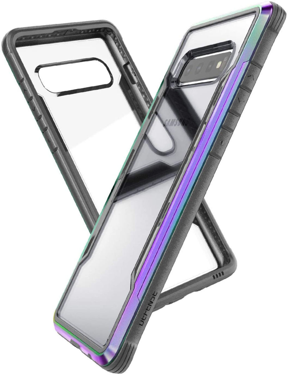Raptic Shield Samsung Galaxy S10 Hoesje Militair Getest 3M Iridescent afbeelding 2