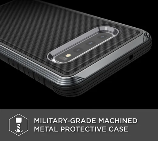 Raptic Lux Samsung Galaxy S10 hoesje carbon fiber zwart afbeelding 8