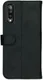 Rosso Deluxe Samsung Galaxy A50 Hoesje Echt Leer Book Case Zwart afbeelding 10
