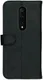 Rosso Deluxe OnePlus 7 Pro Hoesje Echt Leer Book Case Zwart afbeelding 8
