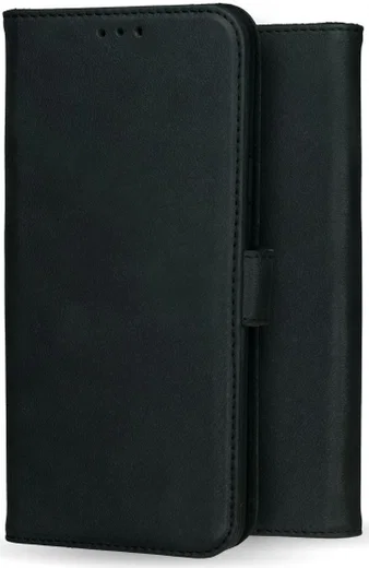 Rosso Deluxe OnePlus 7 Pro Hoesje Echt Leer Book Case Zwart afbeelding 12
