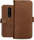Rosso Deluxe OnePlus 7 Pro Hoesje Echt Leer Book Case Bruin afbeelding 14