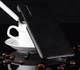 Samsung Galaxy A50 Hoesje met Kunstleer Coating Zwart afbeelding 6