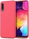 Samsung Galaxy A50 Hoesje Twill Slim Textuur Rood afbeelding 1