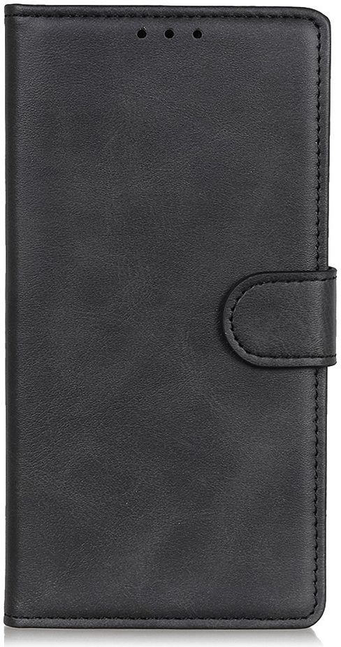 Samsung Galaxy A50 Book Case Stand Hoesje Wallet Kunst Leer Zwart afbeelding 2