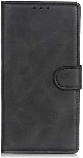 Samsung Galaxy A50 Book Case Stand Hoesje Wallet Kunst Leer Zwart afbeelding 2