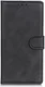 Samsung Galaxy A50 Book Case Stand Hoesje Wallet Kunst Leer Zwart afbeelding 2