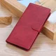 Samsung Galaxy A50 Book Case Hoesje Stand Wallet Kunst Leer Rood afbeelding 11