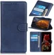 Samsung Galaxy A50 Book Case Hoesje Stand Wallet Kunst Leer Blauw afbeelding 8