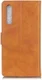 Samsung Galaxy A50 Book Case Hoesje Stand Wallet Kunst Leer Bruin afbeelding 5
