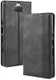Sony Xperia 10 Plus Vintage Portemonnee Hoesje Zwart afbeelding 2