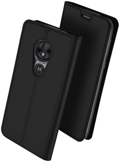 Dux Ducis Premium Book Case Motorola Moto G7 Play Hoesje Zwart afbeelding 6