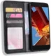 Redmi Go Vintage Portemonnee Hoesje Zwart afbeelding 1