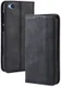 Redmi Go Vintage Portemonnee Hoesje Zwart afbeelding 3
