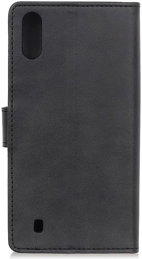 Samsung Galaxy A10 Hoesje Matte Portemonnee Book Case Zwart afbeelding 10