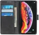 Samsung Galaxy A10 Hoesje Matte Portemonnee Book Case Zwart afbeelding 1