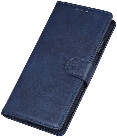 Samsung Galaxy A10 Matte Portemonnee Hoesje Blauw afbeelding 7