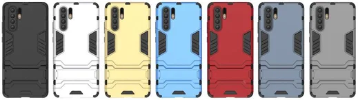 Huawei P30 Pro Hybride Kickstand Hoesje Zwart afbeelding 8
