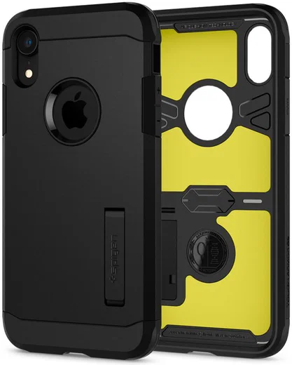Spigen Tough Armor Hoesje Apple iPhone XR Zwart afbeelding 3