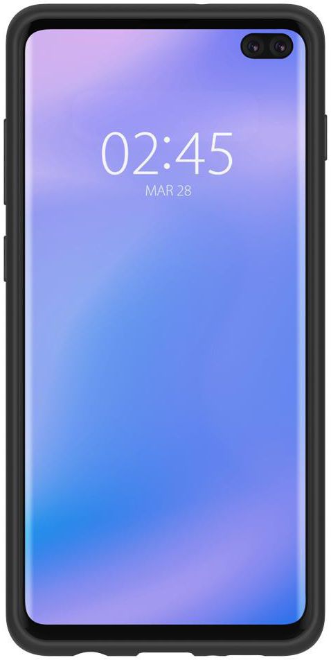 Spigen Samsung Galaxy S10 Plus Case Silicone Fit Black afbeelding 5