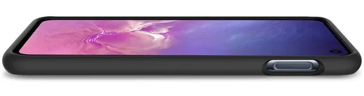 Spigen Samsung Galaxy S10E Case Silicone Fit Black afbeelding 3