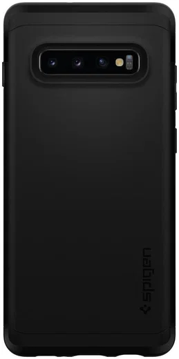 Spigen Thin Fit Classic Hoesje Samsung Galaxy S10 Zwart afbeelding 2