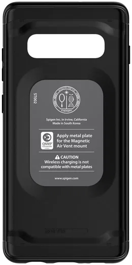 Spigen Thin Fit Classic Hoesje Samsung Galaxy S10 Zwart afbeelding 5