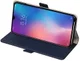 Xiaomi Mi 9 Hoesje Luxe Portemonnee Book Case Blauw afbeelding 2