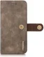 Apple iPhone 6(S) Plus Leren 2-in-1 Bookcase en Back Cover Coffee afbeelding 9