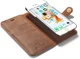 Apple iPhone 6(S) Plus Leren 2-in-1 Bookcase en Back Cover Bruin afbeelding 2