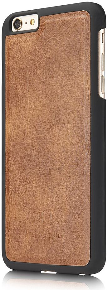 Apple iPhone 6(S) Plus Leren 2-in-1 Bookcase en Back Cover Bruin afbeelding 7