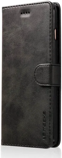 Apple iPhone 6(S) Portemonnee Bookcase Hoesje Splitleer Zwart afbeelding 5