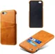 Apple iPhone 6(S) Plus Kunstleren Back Cover met Kaarthouder Bruin afbeelding 7