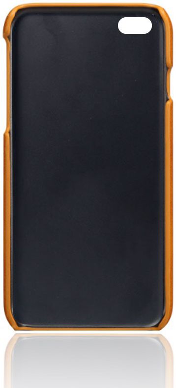 Apple iPhone 6(S) Plus Kunstleren Back Cover met Kaarthouder Bruin afbeelding 4