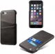 Apple iPhone 6(S) Plus Kunstleren Back Cover met Kaarthouder Zwart afbeelding 7