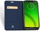 Dux Ducis Premium Book Case Motorola Moto G7 Power Hoesje Blauw afbeelding 4